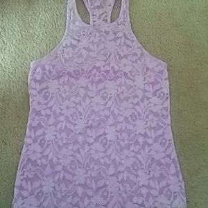 Lacy tank top